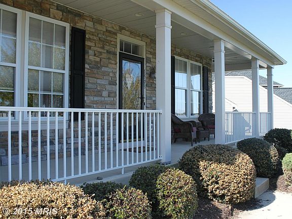 View of wrap around front porch