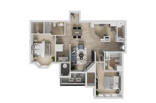 Floor plan Oak