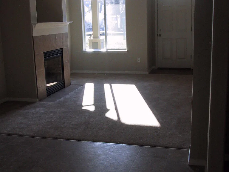 living room and dining room