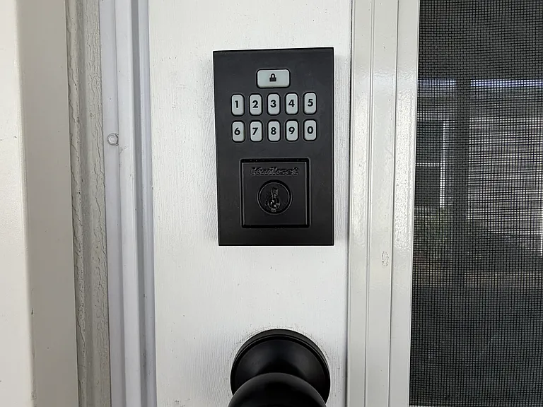 new front door lock