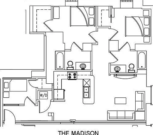 The Madison | 3 Bedrooms