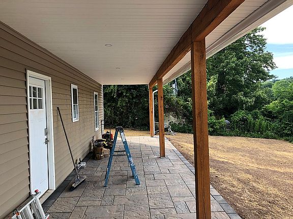 Patio under deck