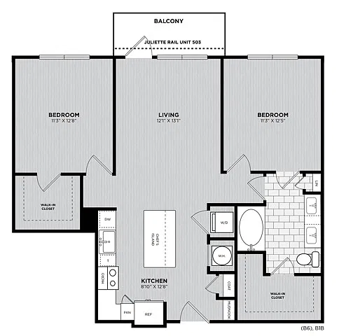 Floor plan Finny (WDU)