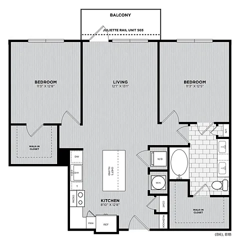 Floor plan Finny (WDU)