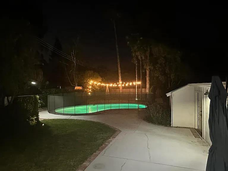 Pool at Night