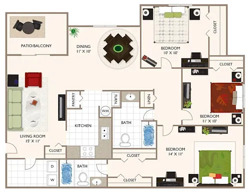 Floor plan Lake Superior
