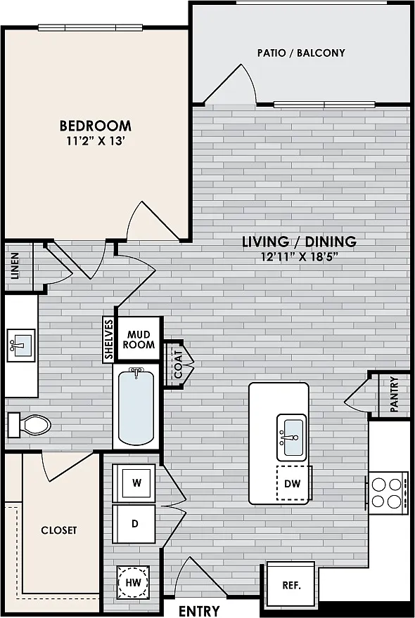 Floor plan A6