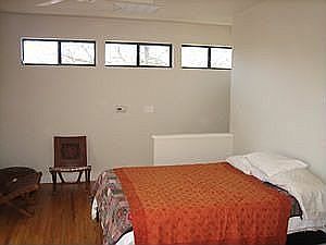 back house loft bedroom