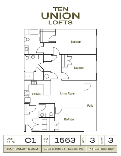 Floor plan C1