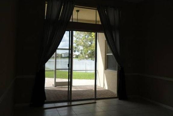 view from living room