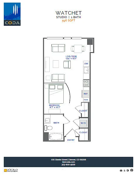 Floor plan Watchet