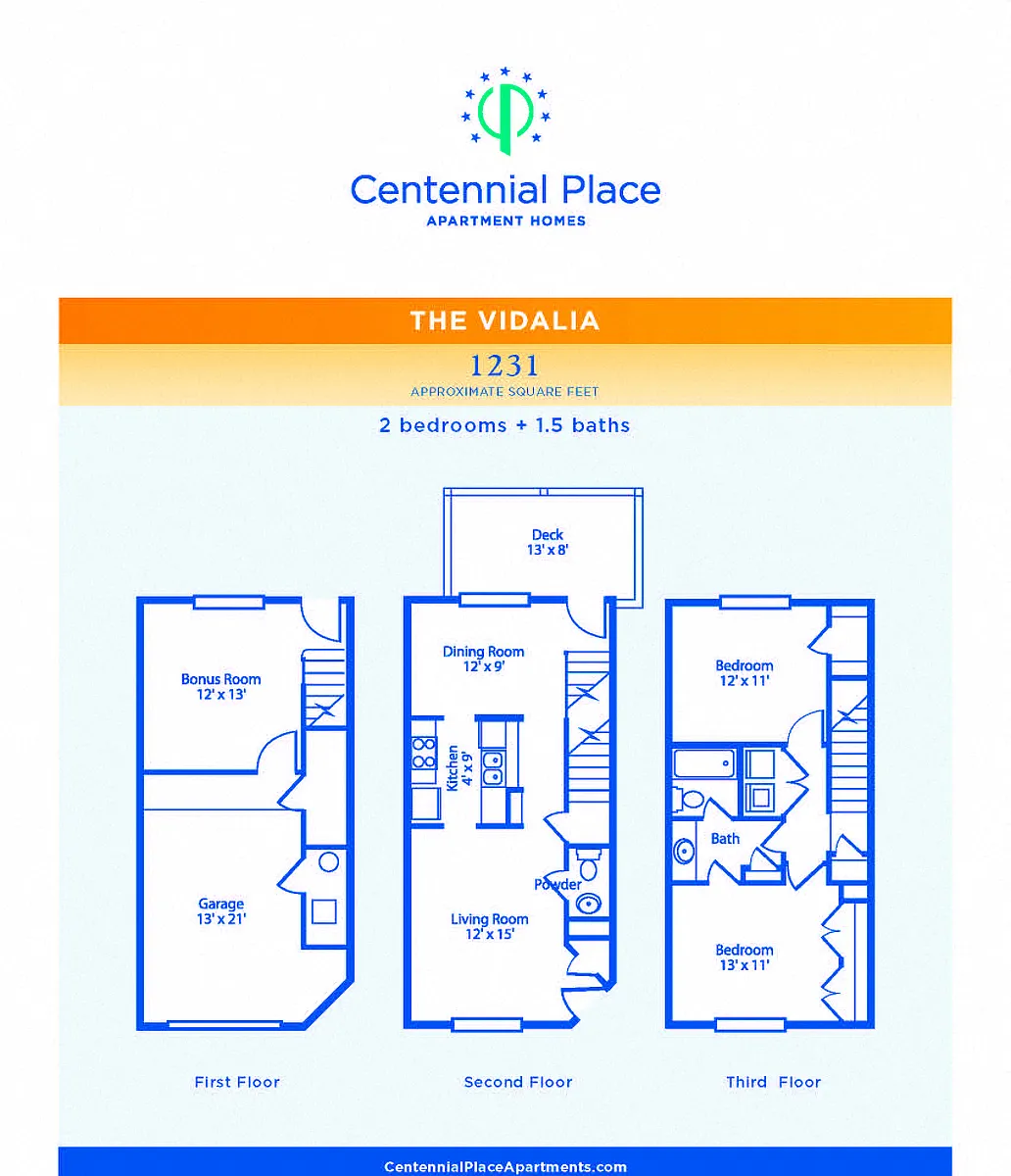 Floor plan The Vidalia