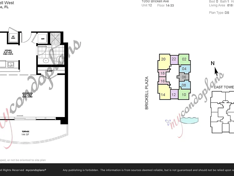 1050 Brickell Ave #3312 — Photo 2