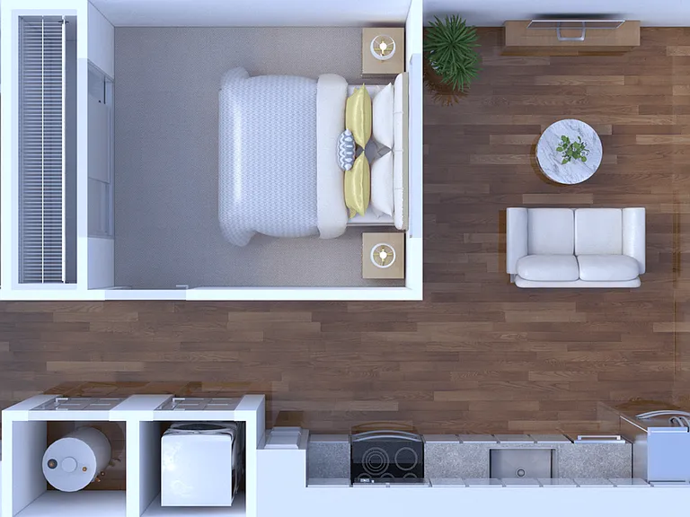 One Bedroom One Bath 536 Sq Ft One Bedroom One Bath 536 Sq Ft