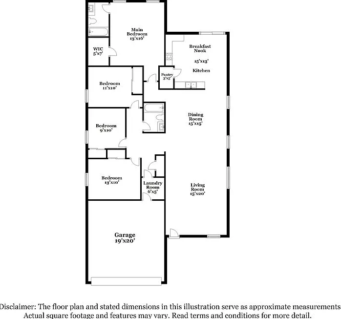 4 bed, 2.0 bath, 1756 sqft, $1,820 — Photo 2