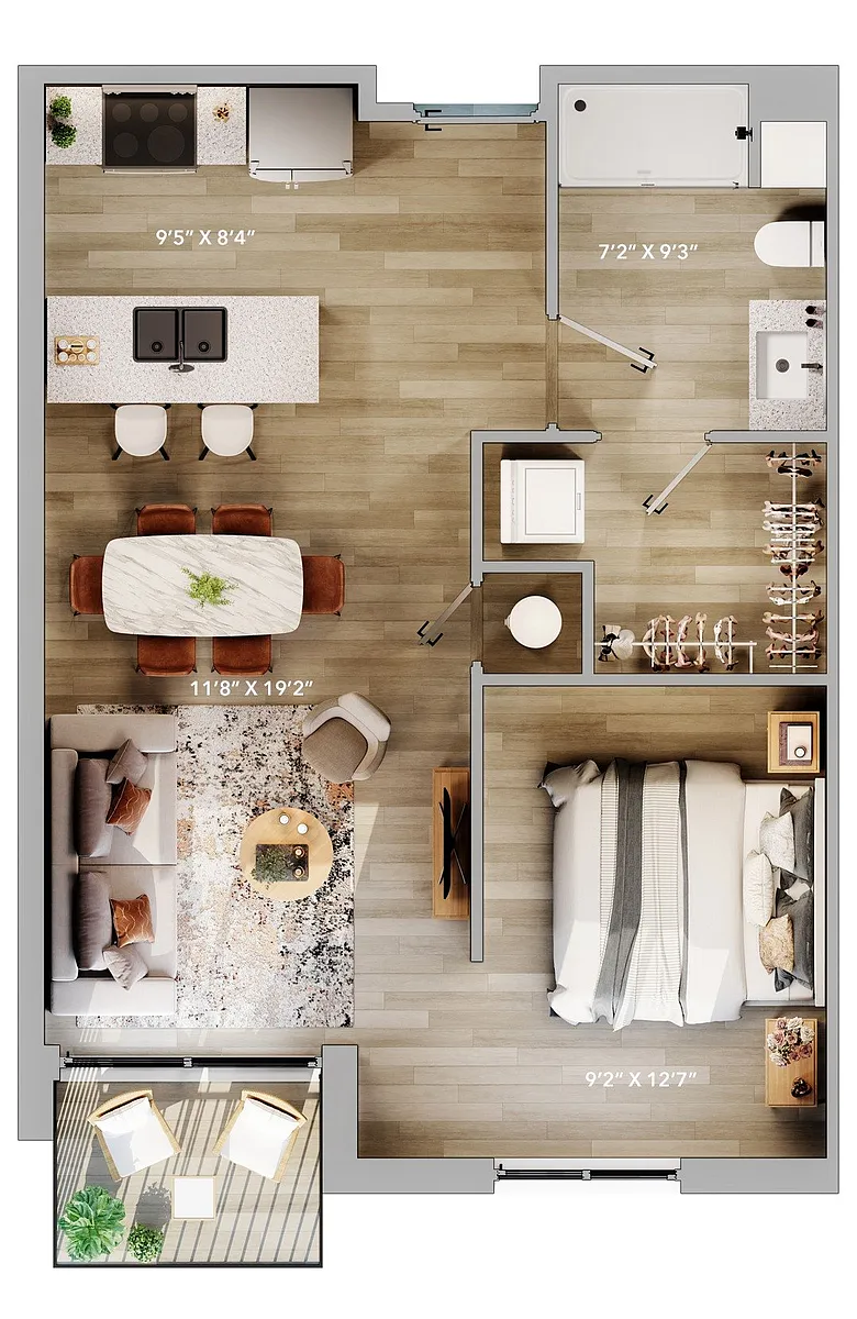 Floor plan Anchor