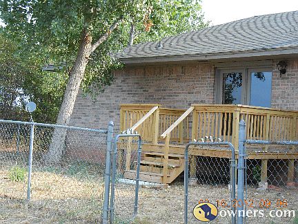 Deck from Master Bedroom