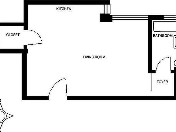 2nd image of 325 W 45th St #603