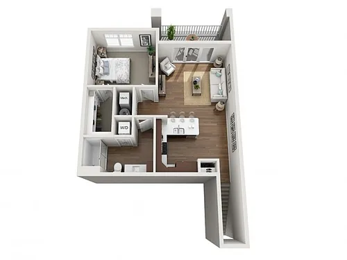 Floor plan 1J