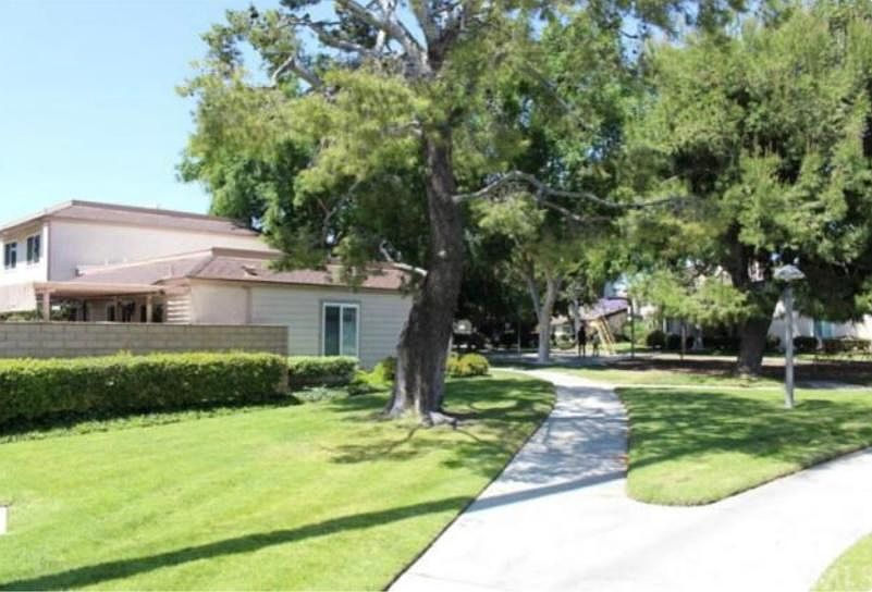 side and back of house