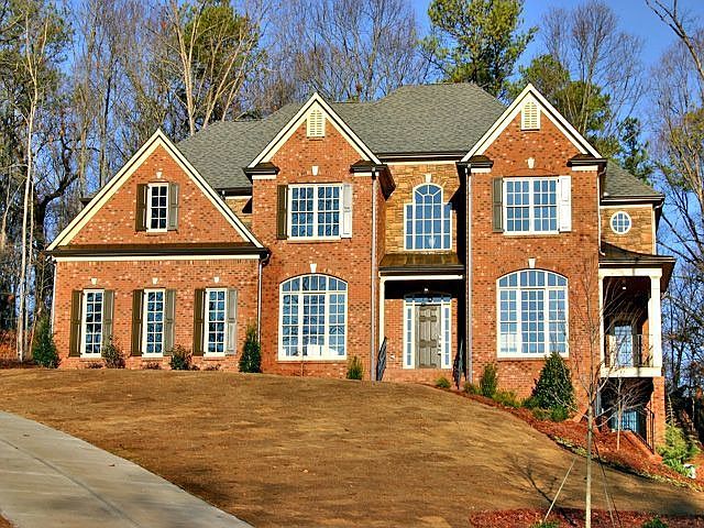 Brick Front Elevation