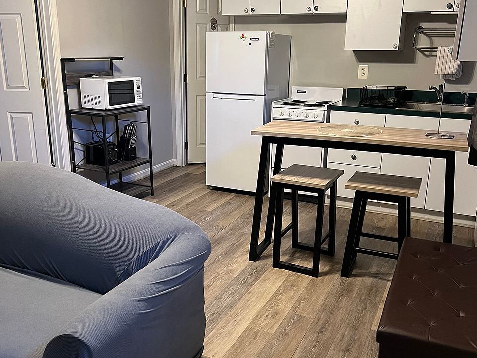 Kitchen and living area