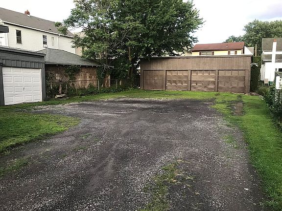 Rear View of Driveway