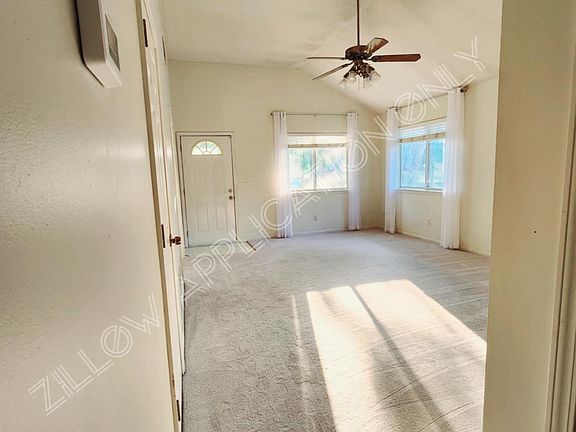 Living Room with vaulted ceilings
