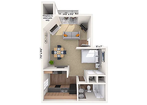 Floor plan Edwards
