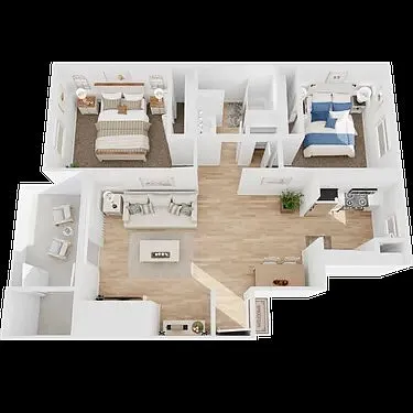 Floor plan B1