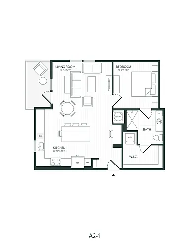 Floor plan A21