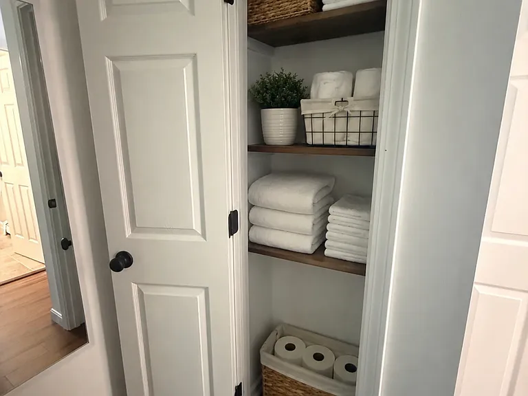 Hallway linen or storage closet