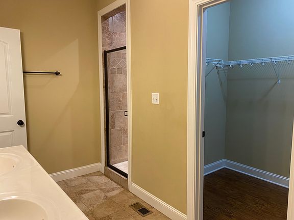 Master Walk in Closet and Shower
