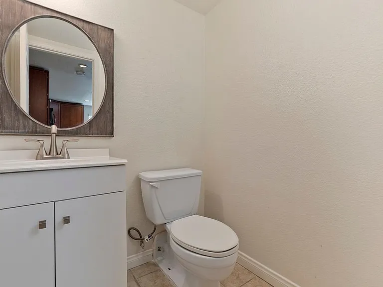Half bath downstairs