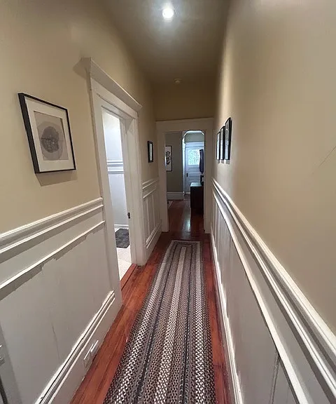 Hallway towards back door