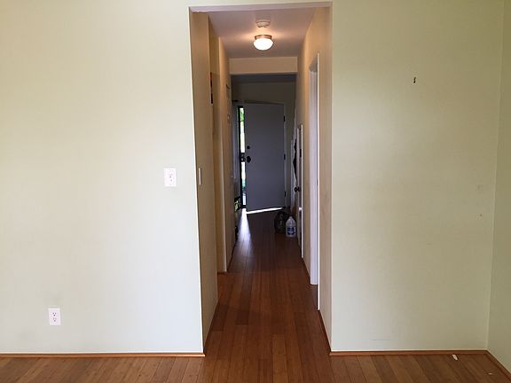 Opposite view of hallway.