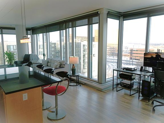 Ceiling to floor windows