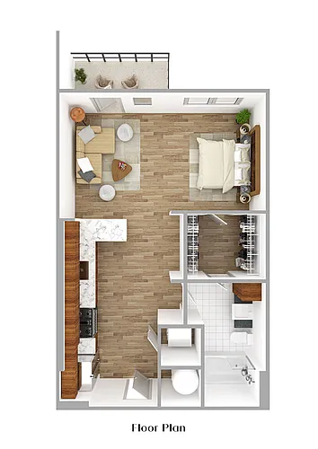Floor plan DEGAS