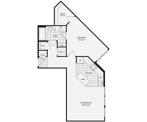 Floor plan A16