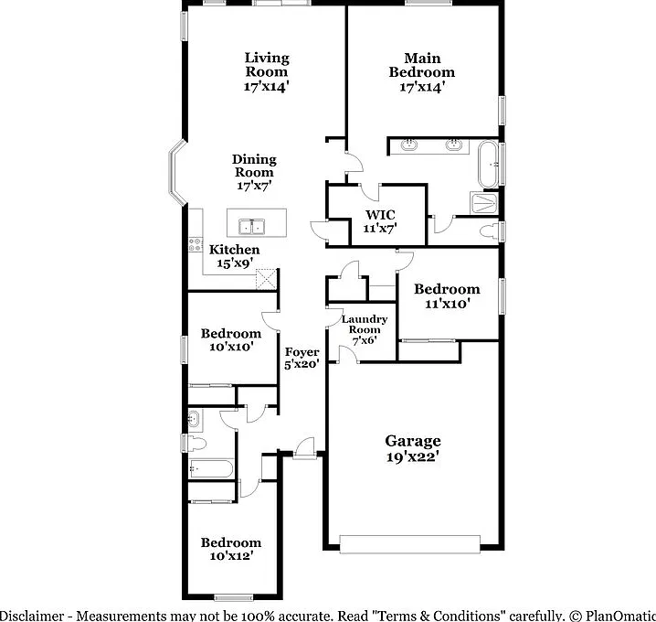 4 bed, 2.0 bath, 1663 sqft, $1,985 — Photo 2