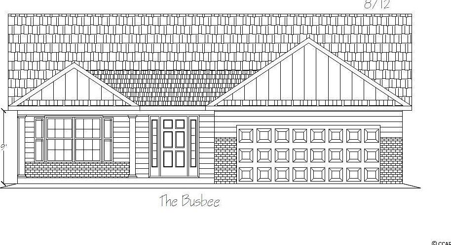 2nd image of 1432 Abberbury Dr. Lot 199 Busbee Plan