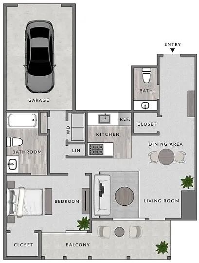 Floor plan A1 - 1X15