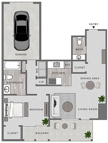 Floor plan A1 - 1X15