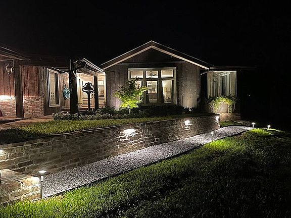 Front View New Landscaping