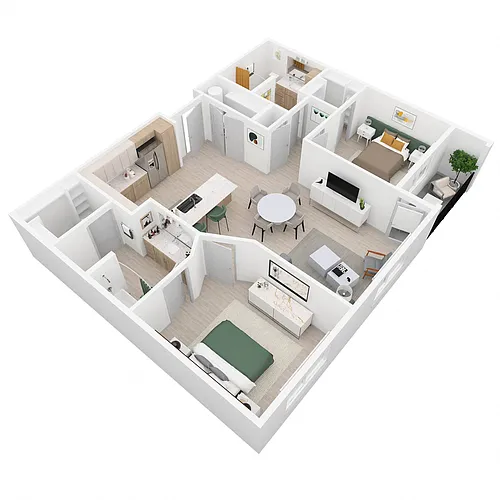 Floor plan B1