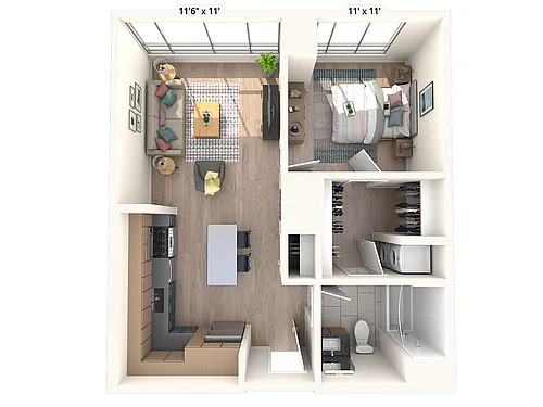Floor plan T-B6