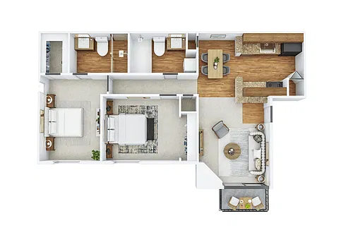 Floor plan The Vermilion