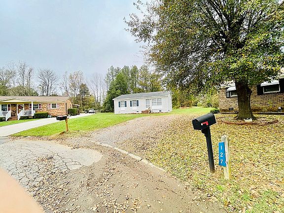 View from private cul-de-sac