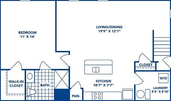 1 Bedroom | 1 Bath | 812 SF 1 Bedroom | 1 Bath | 812 SF