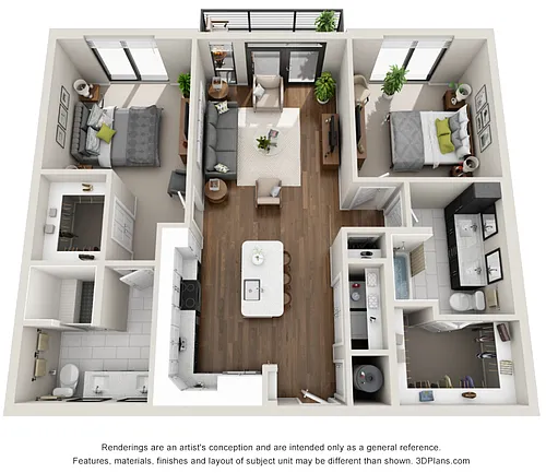 Floor plan B1